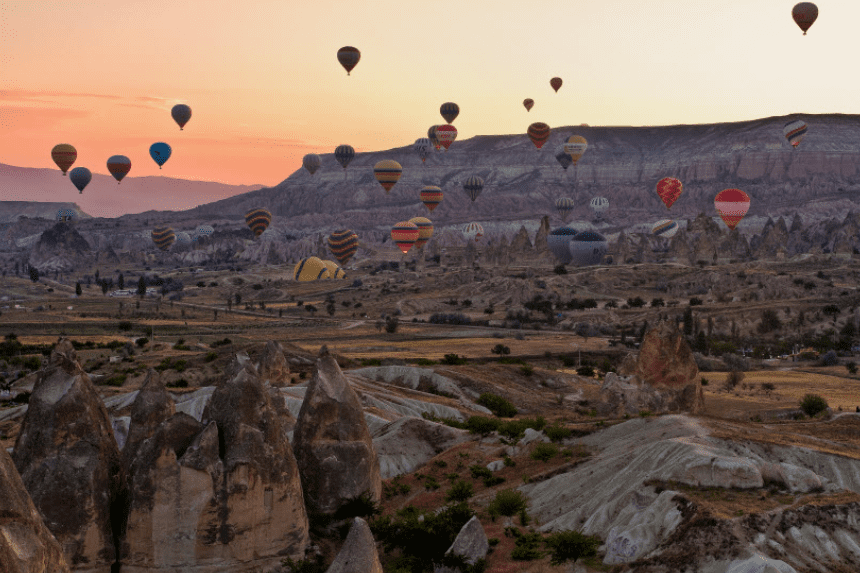 Смотровая площадка Sunset Point Каппадокия