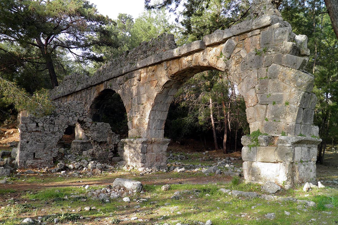 Старый ликийский порт Фаселис Алания